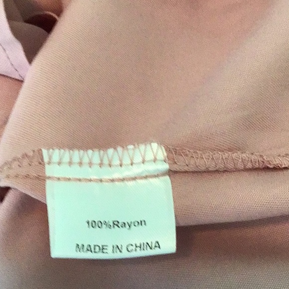 Zesica women maxi summer dress with tags size m side pockets color mauve - Picture 5 of 6